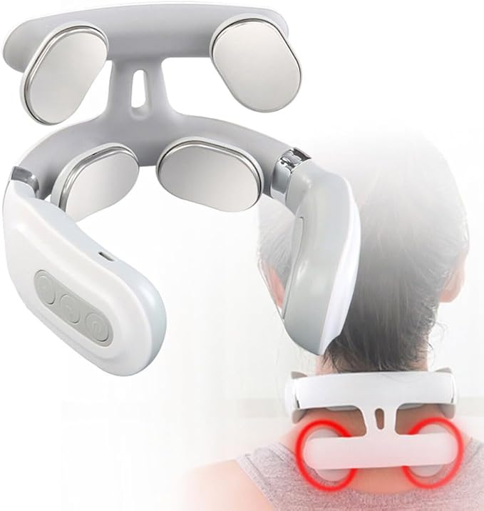 Neck Massager with Heat Electric Massager for Neck Shoulder Pain