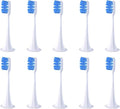 Compatible for 10pcs T300/500 Replacement Brush Heads Toothbrush VacuumBristle Suitable Nozzles(10pcs Blue)