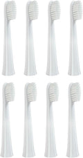 8PCS Replacement Toothbrush Head Compatible for Doltz DM71/DM81/DM711/DM712/DM61/DML1/DM31/PDM7B/MDB3A Electric