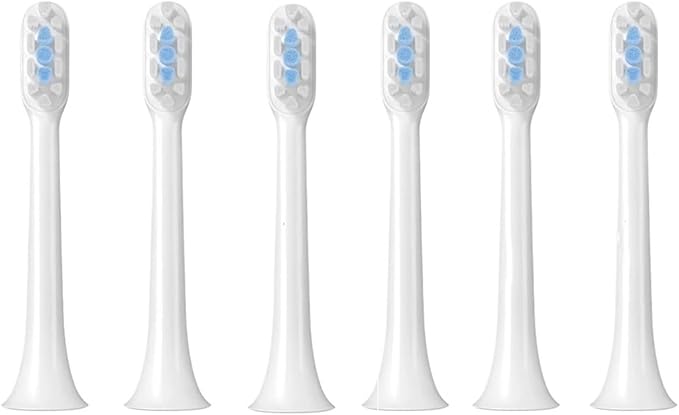 Compatible for XIAOMI Sonic Electric Toothbrush Heads Brush for T100 T200 T200C T300 T301 T302 T500 T700(T301 T302 6PCS)