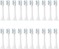 4/8/12/16PCS Compatible for MIJIA T302 Replacement Toothbrush Heads Sonic Electric Vacuum DuPon Soft Bristle Brush(T302White Blue-20pcs)