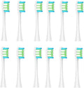 Replacement Brush Heads Compatible for Oclean X/X PRO/ Z1/ F1/ One/Air 2 /SE Sonic Electric Toothbrush Head Soft Bristle Nozzles(12 WGreen)