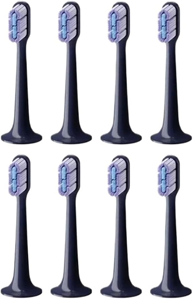 Compatible for 2/4/6/8Pcs Original Mijia Toothbrush Head T700 Sonic Electric Waterproof Soft Health Replacement Bristles(8 pcs)