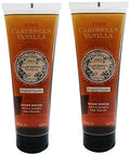 Perlier:1783 Caribbean Vanilla Bath &amp Shower Original Vanilla Scent 8.4 Fluid Ounces (250mL) Bottle (Pack of 2) [ Italian Import ]