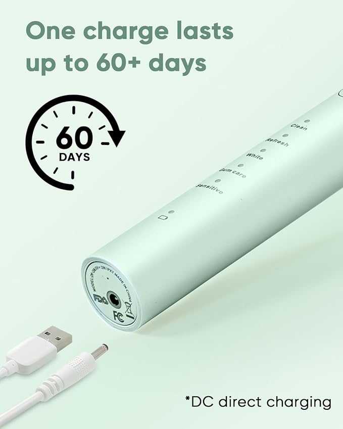 MySmile DY156 Electric Toothbrush nHA Toothpaste