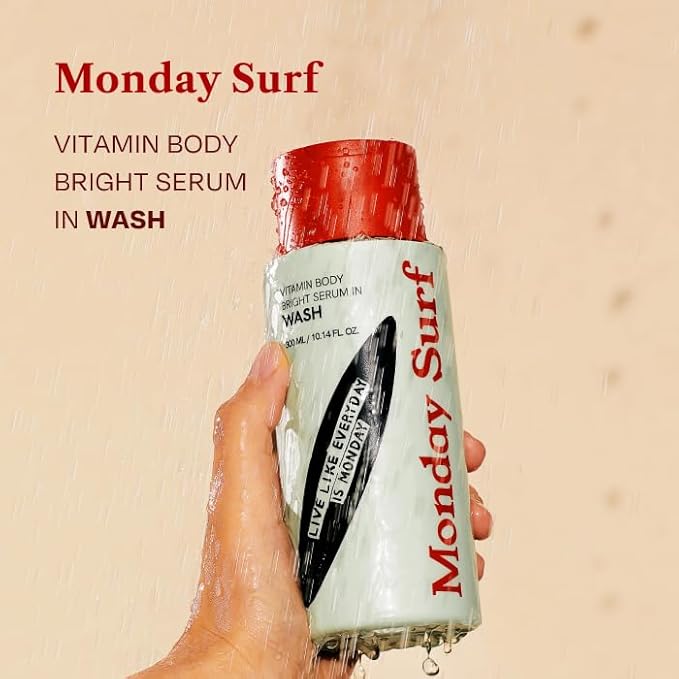 Hydrating Vitamin Body Wash Gentle Daily Cleanser for Soft Glowing Skin Infused with Niacinamide &amp Hyaluronic Acid Warm Vanilla &amp Soft Wood Scent Vegan 10.14 fl oz