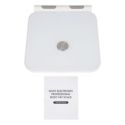 Electrode Smart Scale for Body Weight Digital Weight Scales Full Body Composition Analyzer 8 Electrodes Body Fat Scale Which Provide Accurate Body Fat Data Analysis