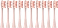 Replacement Brush Heads for Compatible ForOclean Flow/X/X PRO/F1/ One/Air 2 Sonic Electric Toothbrush Blue Green Soft Bristle Nozzles(10 Pink)