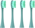 Replacement Brush Heads Compatible for Oclean X/X PRO/ Z1/ F1/ One/Air 2 /SE Sonic Electric Toothbrush Head Soft Bristle Nozzles(4 Green)