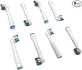 Toothbrush Heads - 3D White - Compatible with Oral-B Model Numbers Genius X - Ortho Starter Kit Genius X Limited