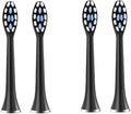 Compatible for S7 Brush Heads Super Sonic Electric Toothbrush Accessories Replacement(4 Black Brush Head)