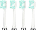 Electric Toothbrush Replacement Heads ForCompatible for M07/M08/M07B/702/722 Sonic4/8/16PCS(4pcs White)