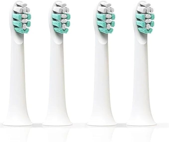 Replacement Toothbrush Head Compatible for SG-2308/XF77/XF55/SG-2309(4pcs)