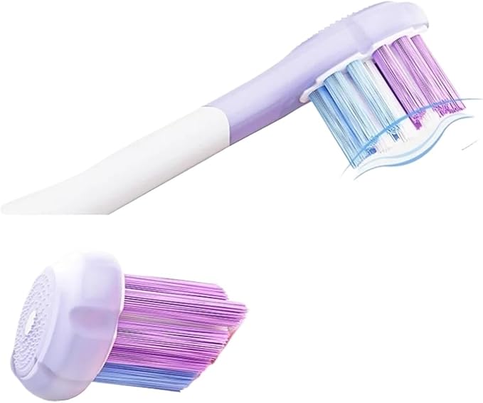 Electric Toothbrush Replacement Brush Head Compatible Phillip HX3/6/9 Series Premium Budget Medium Soft Bristle(YH751-ORANGE)