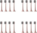 16PCSCompatible for L-SET006 A1pro Toothbrush Replacement Head Accessories Adult Nozzle(16PINK)