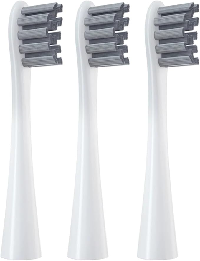 Replacement Brush Heads ForCompatible for Flow/X PRO //Z1/ Air2 Sonic Electric Toothbrush Nozzles Soft Bristle(3 HUIOC)