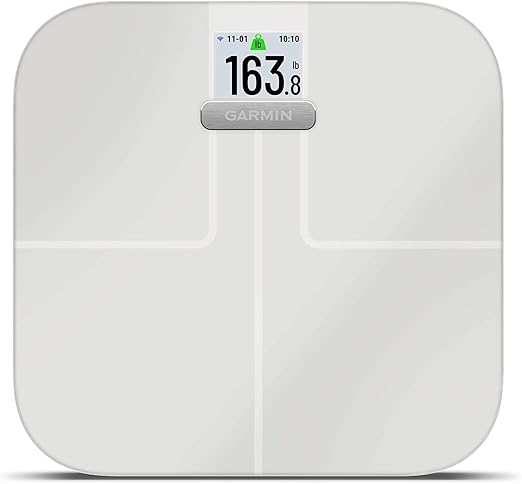 Garmin Index S2 Smart Scale with Wireless Connectivity [White] - Certified Refurbished