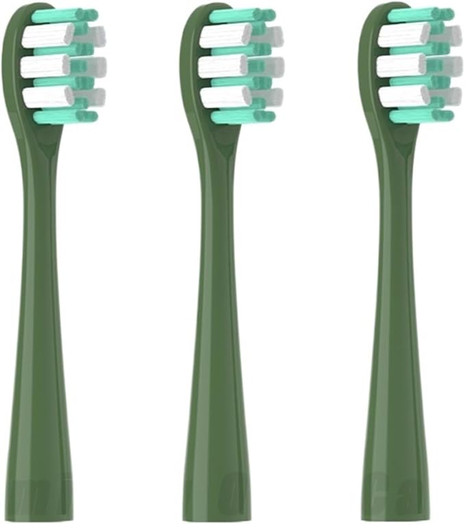 6/12 Replacement Electric Toothbrush Heads Soft Bristle Cleaning Vacuum Cleaner Brush with Dust Cover(6PCS Pink)