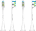 Compatible for SOOCAS Electric Toothbrush Compatible for X1 X3 X3U X5 Teeth Brush Replacement Heads(White 4 pcs)