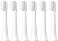 6/12Pcs Replacement Brush Heads Compatible for Mes603 Electric Toothbrush Vacuum Soft Bristle Suitable Nozzles(T100-WH-6PCS)