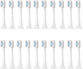 8/12/16PCS Compatible for MIJIA T302 Replacement Toothbrush Heads(T302White Blue-20pcs)
