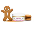 8oz Gingerbread Body with Emu Oil Cleansing Exfoliating Moisturizer Formulated for Sensitive Skin Eczema Dry Skin Psoriasis Keratosis Pilaris