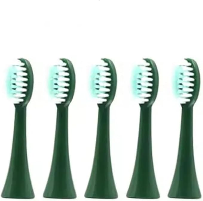 5pcs Soft Brush Heads Original Replacement for Children's Smart Sonic Electric Toothbrush Accessories(White 5pcs Head)