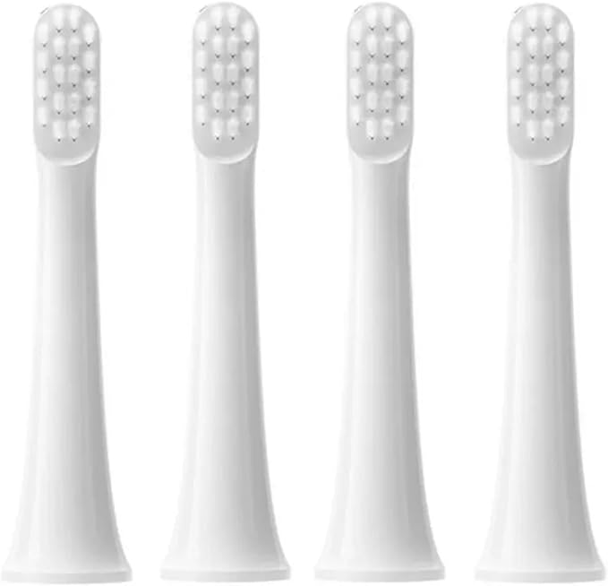 Toothbrush Replacement HeadsCompatible For Mijia T100 Mi Smart Electric Toothbrush Replacement 2 Color(Gray 3pcs)