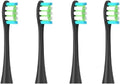 Replacement HeadsCompatible for Oclean Flow/X/X PRO/ Z1/ F1/ One/Air 2 /SE Brush(4 Black)