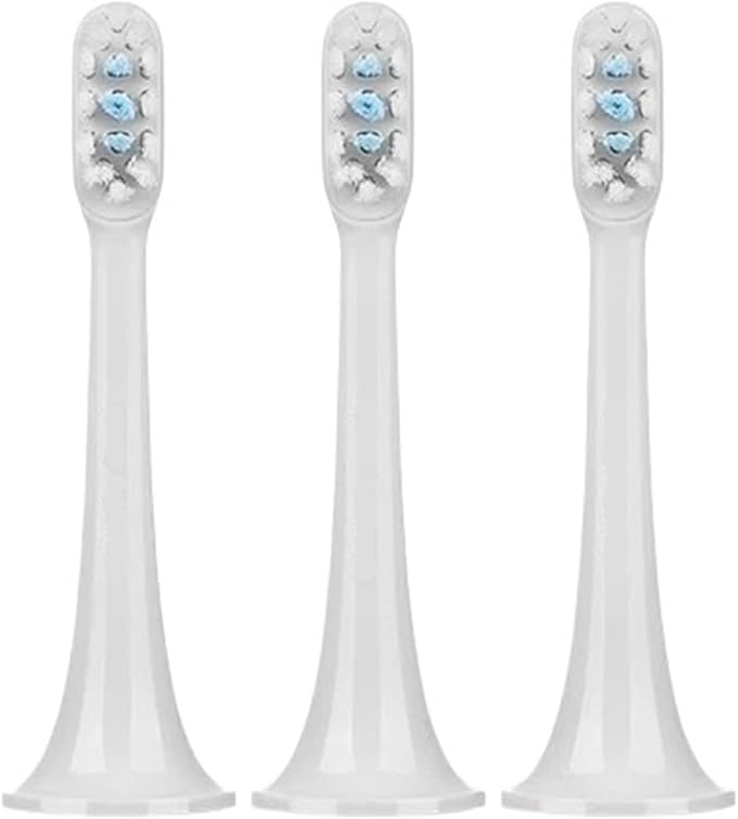 Compatible for T300/T500 XIAOMI MIJIAAcoustic Electric Toothbrush Head 3 Sets of Universal Replacement