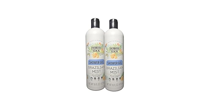 Power Stick Brazilian Mist Shower Gel for Her with Pistachio and Salted Caramel Vegan Paraben-Free 16 Fl Oz park 3