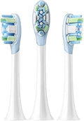 Replacement Brush HeadsCompatible for XIAOMI MijiaElectric Toothbrush MES609/610 Pro 3PCS(Standard 3 pcs)