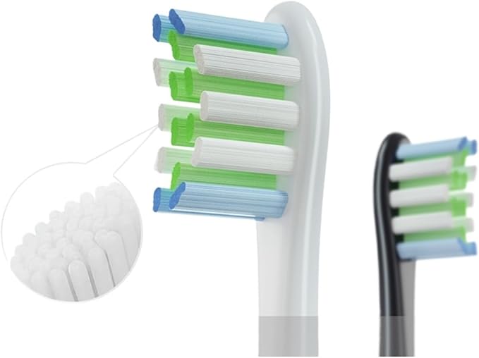 Gentle Brush Head Replacements Fit X10 Ultra Air2 F1 Series Daily Cleaning(5 Pink)