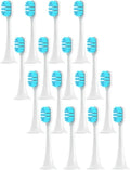 4/8/12/16PCS for T300/T500 Replacement Toothbrush Heads Electric Vacuum Soft Bristle Brush(T300 T500 Blue-16pcs)
