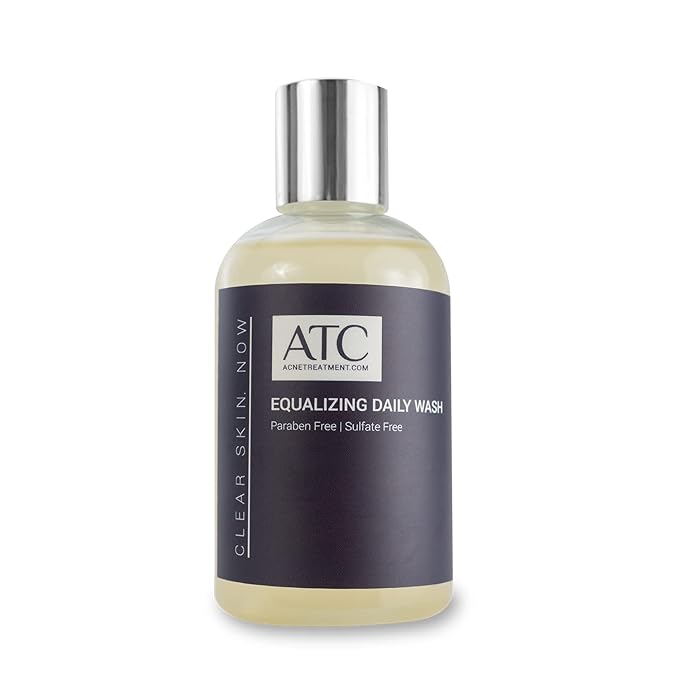 Equalizing Daily Body Wash - Sulfate and Paraben Free Foaming Cleanser for All Skin Types and Grades of Acne