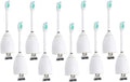 8 Pack Brush Head RefillsCompatible for Sonicare HX7001 HX7022 - Gentle Soft Bristles Sealed(10 PCS)