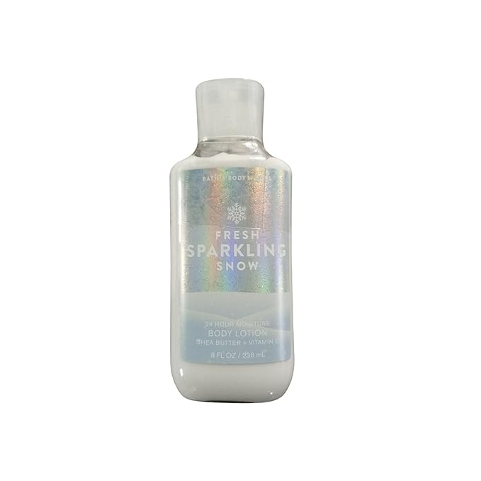 Bath &amp Body Works Gift Set of of 2 - 10 Fl Oz Shower Gel (Fresh Sparkling Snow) Packaging Varies
