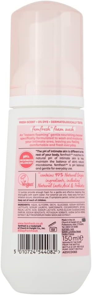 Femfresh Nourish Moistureisation and Comfort 150ml
