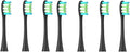 Compatible for Oclean Flow/X/X PRO/ Z1/ F1/ One/Air 2 /SE Brush Heads Soft Sonic Toothbrush Vacuum Bristle 7pcs Replacement(7pcs Black)