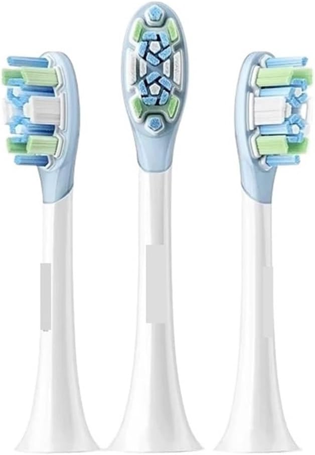 for Toothbrush MES609/610 Pro Sweep Vibration Head 4PCS Replacement Brush Heads(Sensitive 4 pcs)
