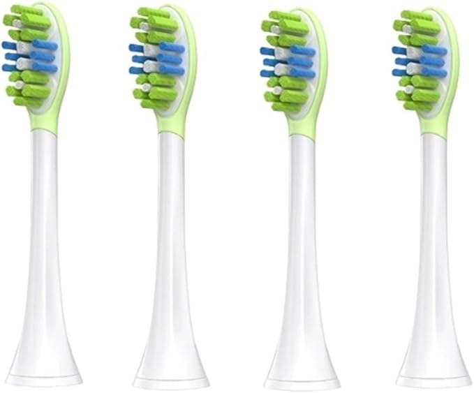 9Models Toothbrush HeadCompatible for Philips Sonicare HX3/HX6/HX9 Series Models(4pcs 906-W)