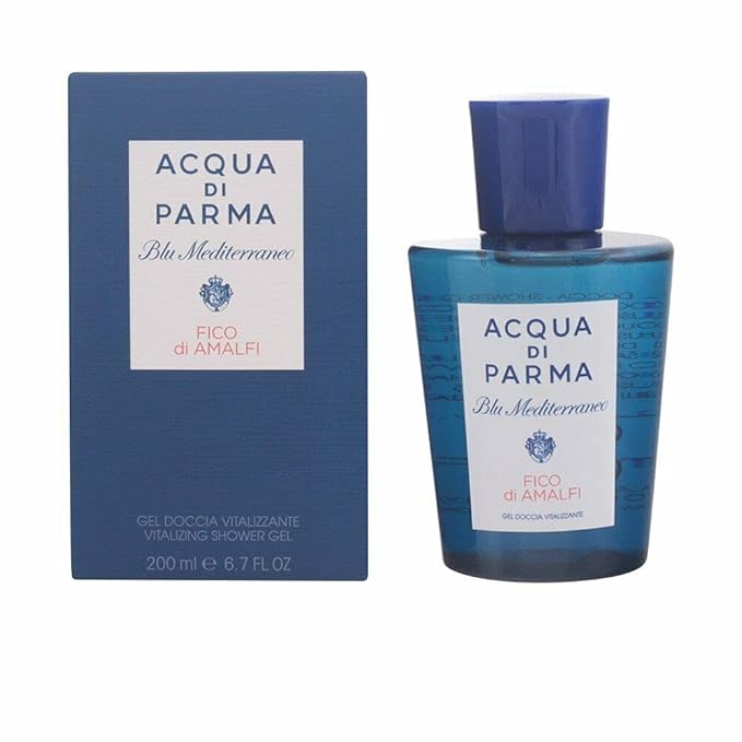 Acqua Di Parma Blu Mediterraneo Shower Gel for Men fluid_ounces Fico Di Amalfi Vitalizing 6.7 Fl Oz