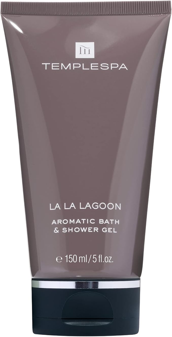 TEMPLESPA | TOP TO TOE SPA | Luxury Shower Gel Shampoo Conditioner and Calming Skin Balm Moisturiser Natural Ingredients Vegan 4 x 5 fl.oz.