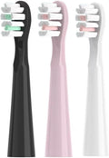 Replacement Toothbrush HeadsCompatible for SEJOY Sonic Electric GET132 Soft Bristles Nozzles(16PCS Pink)