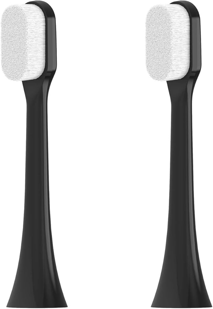 Soft Bristles Replacement Brush Heads(2 Pcs)
