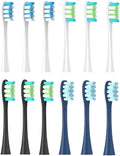 12PCS Compatible for Oclean One/Air 2 /SE Sonic Cleaning Electric Toothbrush for Adults Replacement Hot Heads(Ivory)