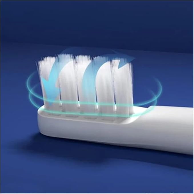 8PCSCompatible for XIAOMI MIJIA 100Replacement Brush Heads Electric Toothbrush(4White 4Pink)
