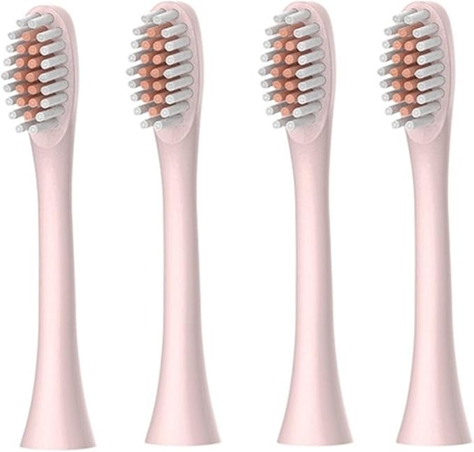 12pcs Replacement Toothbrush Heads Compatible for X-3 X-2 Tooth Brush (Pink)