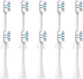 Replacement Toothbrush Heads Compatible for T301/T302/T501 Electric Tooth Brush Bristle Nozzles with Packaging(20 White)