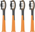 Brush Heads S9 Sonic Electric Toothbrush Accessories Replacement(4 Black Brush Head)